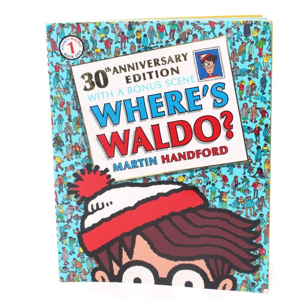 Where's Waldo? 30th Anniversary Edition Book 1 With Bonus Scene Large VERY GOOD